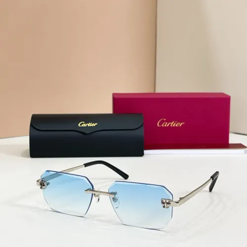 Wholesale Cartier AAA Quality Sunglassess #1448330 $60.00 USD, Wholesale Quality Replica Cartier AAA Quality Sunglassess