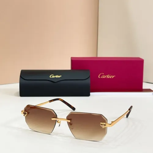 Wholesale Cartier AAA Quality Sunglassess #1448331 $60.00 USD, Wholesale Quality Replica Cartier AAA Quality Sunglassess