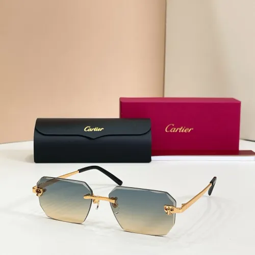 Wholesale Cartier AAA Quality Sunglassess #1448332 $60.00 USD, Wholesale Quality Replica Cartier AAA Quality Sunglassess