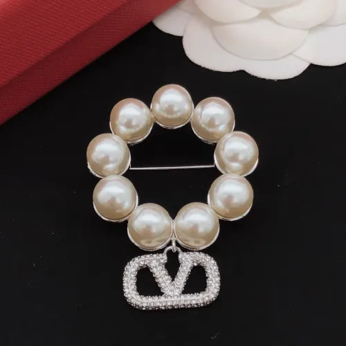 Replica Valentino Brooches For Women #1448337 $29.00 USD for Wholesale