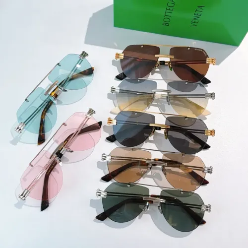Replica Bottega Veneta AAA Quality Sunglasses #1448354 $56.00 USD for Wholesale