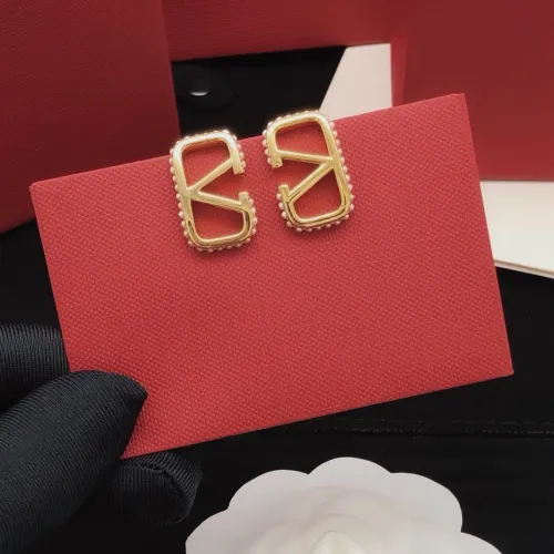 Replica Valentino Earrings For Women #1448379 $27.00 USD for Wholesale