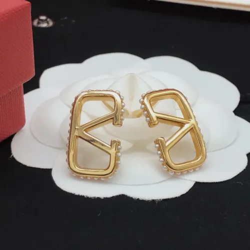 Replica Valentino Earrings For Women #1448379 $27.00 USD for Wholesale