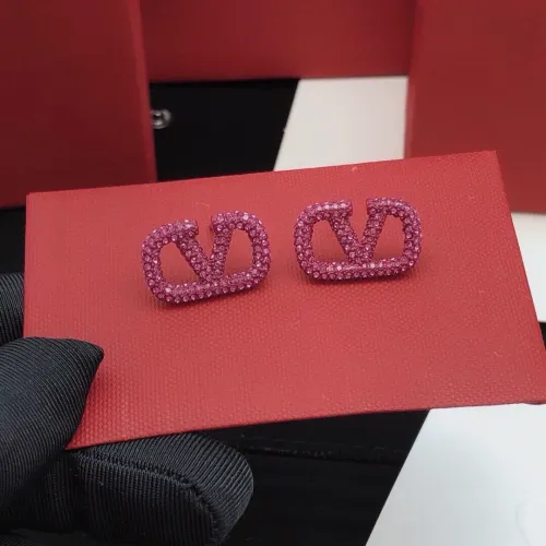 Replica Valentino Earrings For Women #1448389 $27.00 USD for Wholesale