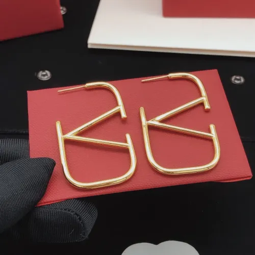 Replica Valentino Earrings For Women #1448393 $27.00 USD for Wholesale