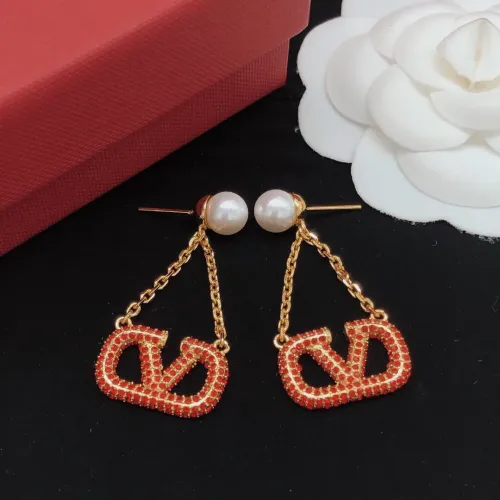 Wholesale Valentino Earrings For Women #1448395 $29.00 USD, Wholesale Quality Replica Valentino Earrings