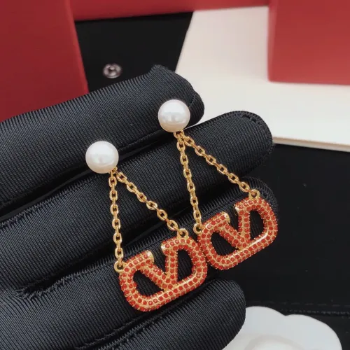Replica Valentino Earrings For Women #1448395 $29.00 USD for Wholesale