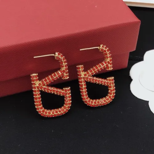 Wholesale Valentino Earrings For Women #1448397 $34.00 USD, Wholesale Quality Replica Valentino Earrings