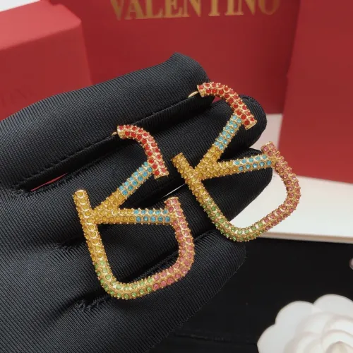Replica Valentino Earrings For Women #1448401 $34.00 USD for Wholesale