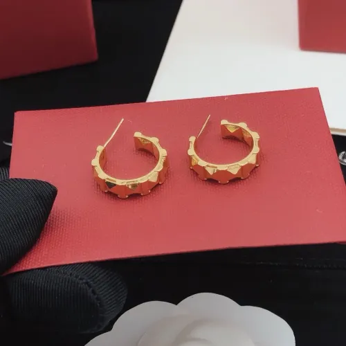 Replica Valentino Earrings For Women #1448407 $25.00 USD for Wholesale