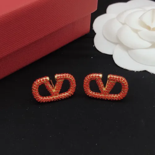 Replica Valentino Earrings For Women #1448409 $27.00 USD for Wholesale