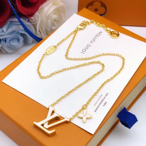 Wholesale Louis Vuitton Necklaces #1448462 $27.00 USD, Wholesale Quality Replica Louis Vuitton Necklaces