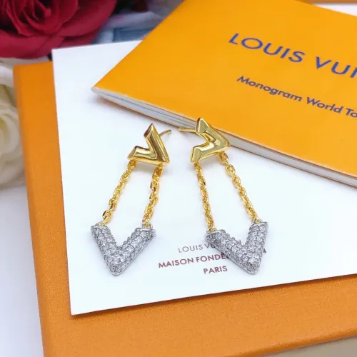 Wholesale Louis Vuitton Earrings For Women #1448471 $29.00 USD, Wholesale Quality Replica Louis Vuitton Earrings