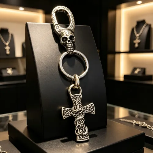 Replica Chrome Hearts Key Holder And Bag Buckle #1448530 $42.00 USD for Wholesale