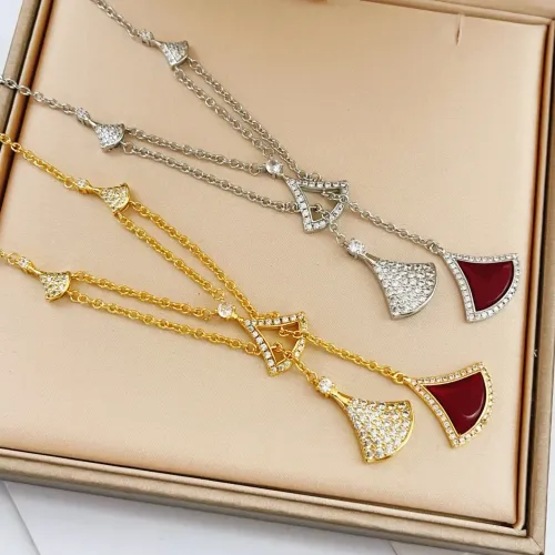 Replica Bvlgari Necklaces For Women #1448542 $36.00 USD for Wholesale