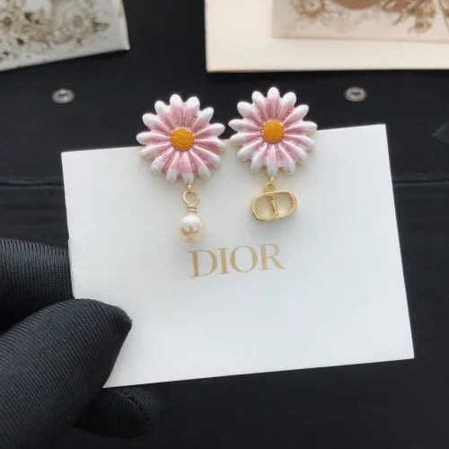 Replica Christian Dior Earrings For Women #1448566 $27.00 USD for Wholesale