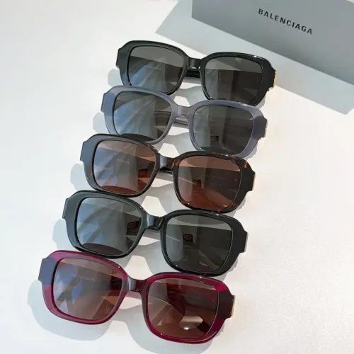 Replica Balenciaga AAA Quality Sunglasses #1448618 $60.00 USD for Wholesale