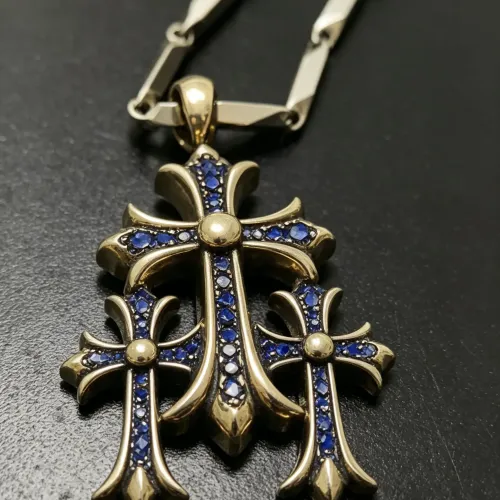 Replica Chrome Hearts Necklaces #1448670 $42.00 USD for Wholesale