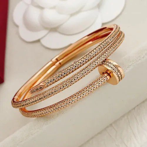 Replica Cartier bracelets In Rose Gold #1448699 $42.00 USD for Wholesale