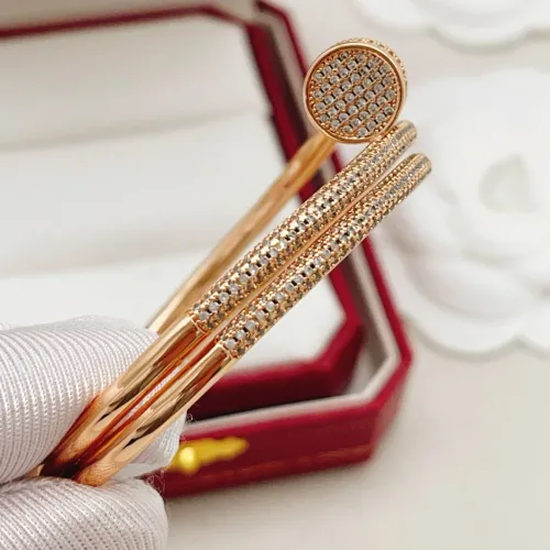Replica Cartier bracelets In Rose Gold #1448699 $42.00 USD for Wholesale