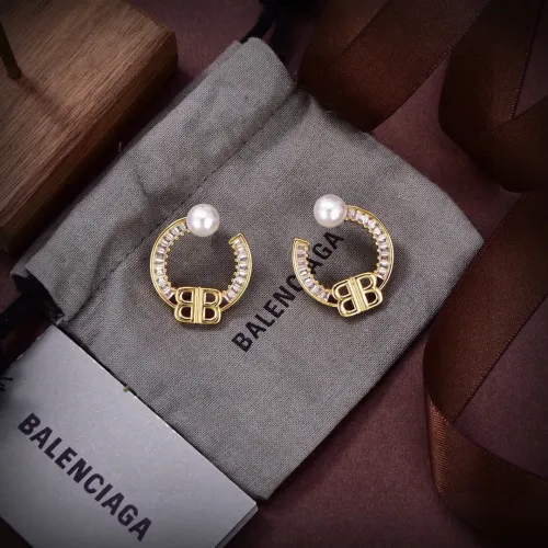 Wholesale Balenciaga Earrings For Women #1448705 $27.00 USD, Wholesale Quality Replica Balenciaga Earrings