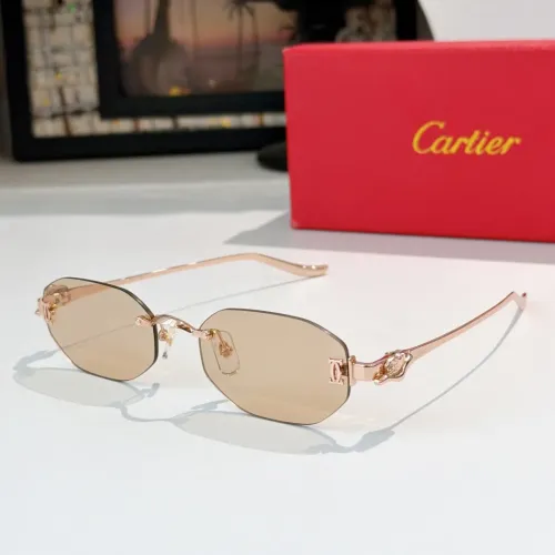 Wholesale Cartier AAA Quality Sunglassess #1448746 $60.00 USD, Wholesale Quality Replica Cartier AAA Quality Sunglassess