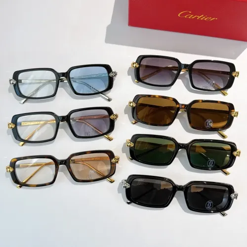 Replica Cartier AAA Quality Sunglassess #1448751 $68.00 USD for Wholesale
