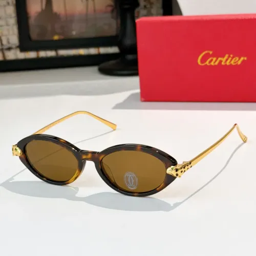 Wholesale Cartier AAA Quality Sunglassess #1448762 $60.00 USD, Wholesale Quality Replica Cartier AAA Quality Sunglassess