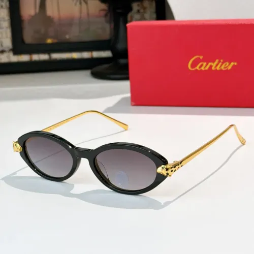 Wholesale Cartier AAA Quality Sunglassess #1448763 $60.00 USD, Wholesale Quality Replica Cartier AAA Quality Sunglassess