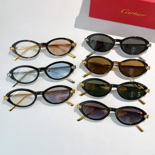 Replica Cartier AAA Quality Sunglassess #1448764 $60.00 USD for Wholesale