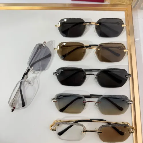 Replica Cartier AAA Quality Sunglassess #1448771 $85.00 USD for Wholesale