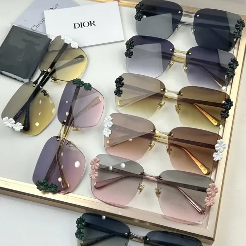 Replica Christian Dior AAA Quality Sunglasses #1448805 $60.00 USD for Wholesale