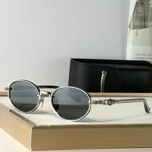 Wholesale Chrome Hearts AAA Quality Sunglasses #1448812 $85.00 USD, Wholesale Quality Replica Chrome Hearts AAA Quality Sunglasses