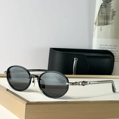 Wholesale Chrome Hearts AAA Quality Sunglasses #1448816 $85.00 USD, Wholesale Quality Replica Chrome Hearts AAA Quality Sunglasses