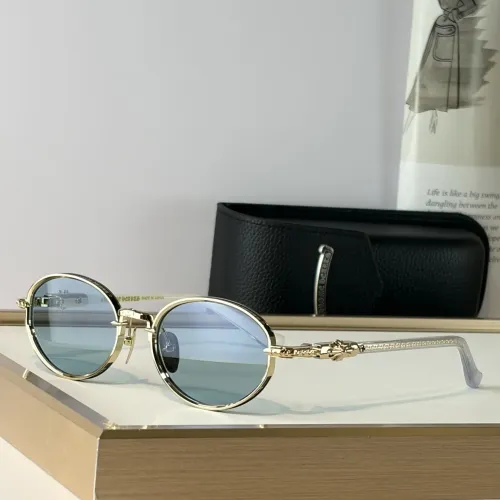 Wholesale Chrome Hearts AAA Quality Sunglasses #1448817 $85.00 USD, Wholesale Quality Replica Chrome Hearts AAA Quality Sunglasses
