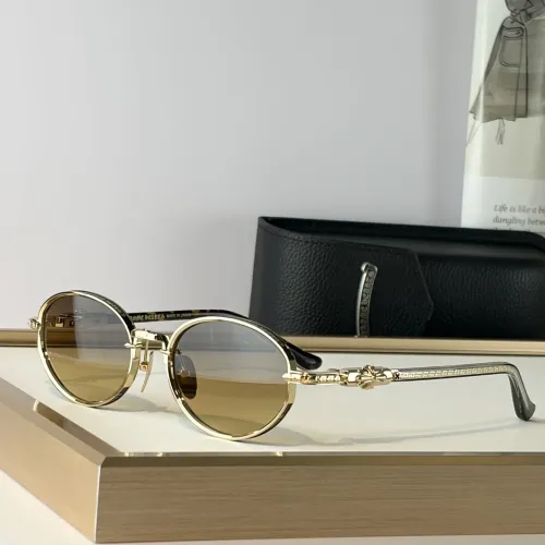 Wholesale Chrome Hearts AAA Quality Sunglasses #1448819 $85.00 USD, Wholesale Quality Replica Chrome Hearts AAA Quality Sunglasses