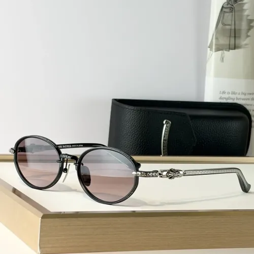 Wholesale Chrome Hearts AAA Quality Sunglasses #1448820 $85.00 USD, Wholesale Quality Replica Chrome Hearts AAA Quality Sunglasses