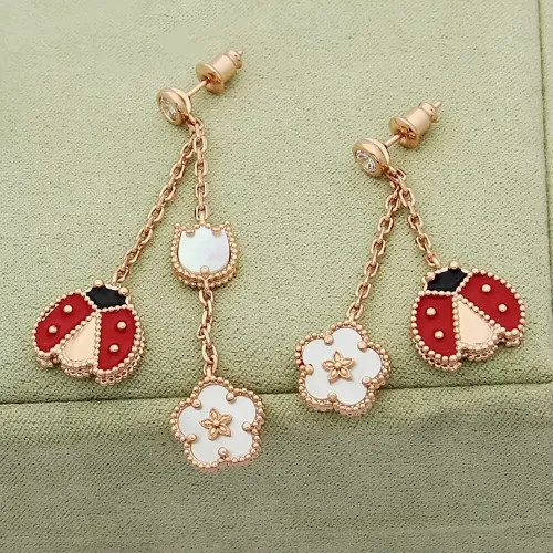 Wholesale Van Cleef &amp; Arpels Earrings For Women #1448856 $27.00 USD, Wholesale Quality Replica Van Cleef &amp; Arpels Earrings