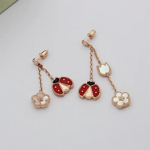Replica Van Cleef & Arpels Earrings For Women #1448856 $27.00 USD for Wholesale