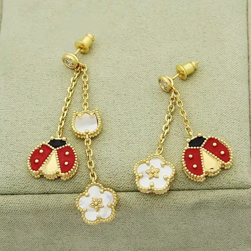 Wholesale Van Cleef &amp; Arpels Earrings For Women #1448857 $27.00 USD, Wholesale Quality Replica Van Cleef &amp; Arpels Earrings