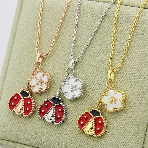 Replica Van Cleef & Arpels Necklaces For Women #1448858 $25.00 USD for Wholesale