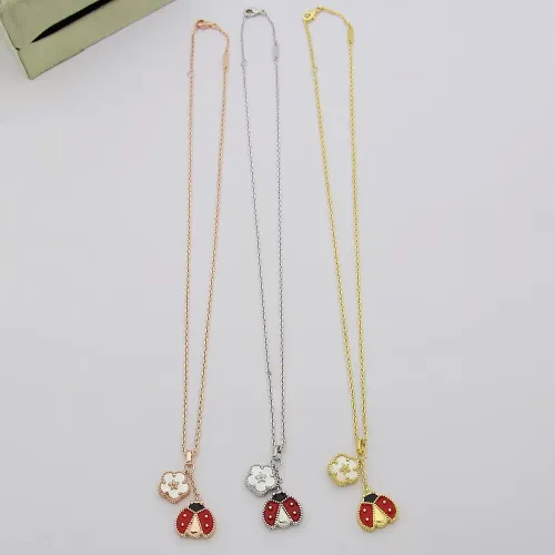 Replica Van Cleef & Arpels Necklaces For Women #1448858 $25.00 USD for Wholesale