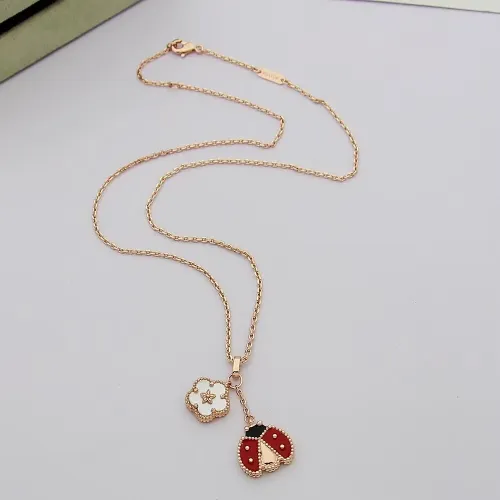 Wholesale Van Cleef &amp; Arpels Necklaces For Women #1448859 $25.00 USD, Wholesale Quality Replica Van Cleef &amp; Arpels Necklaces
