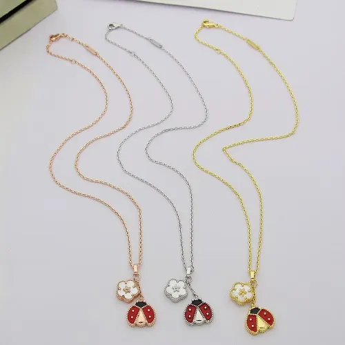 Replica Van Cleef & Arpels Necklaces For Women #1448859 $25.00 USD for Wholesale