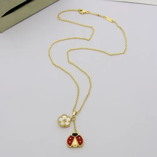 Wholesale Van Cleef &amp; Arpels Necklaces For Women #1448860 $25.00 USD, Wholesale Quality Replica Van Cleef &amp; Arpels Necklaces