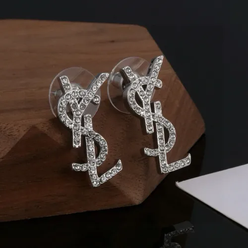 Wholesale Yves Saint Laurent YSL Earrings For Women #1448861 $25.00 USD, Wholesale Quality Replica Yves Saint Laurent YSL Earrings