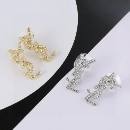 Replica Yves Saint Laurent YSL Earrings For Women #1448862 $25.00 USD for Wholesale