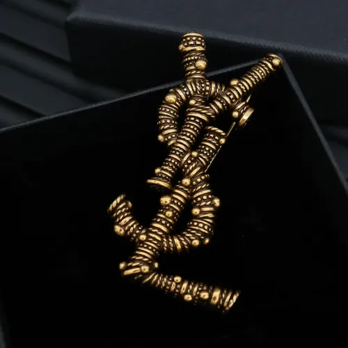 Wholesale Yves Saint Laurent Brooches For Women #1448866 $27.00 USD, Wholesale Quality Replica Yves Saint Laurent Brooches