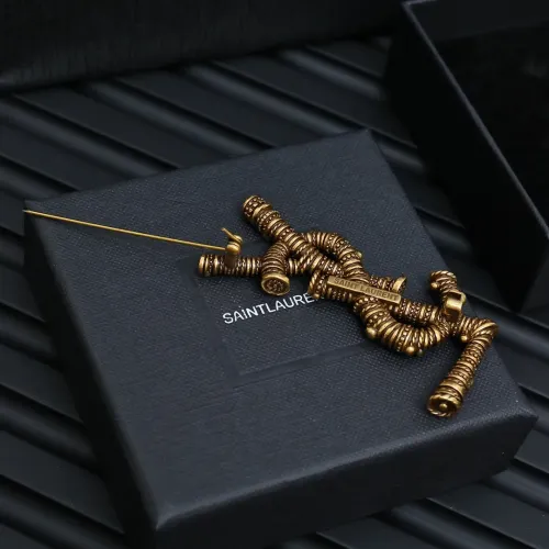 Replica Yves Saint Laurent Brooches For Women #1448866 $27.00 USD for Wholesale