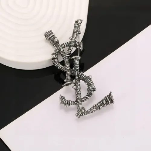 Wholesale Yves Saint Laurent Brooches For Women #1448867 $27.00 USD, Wholesale Quality Replica Yves Saint Laurent Brooches